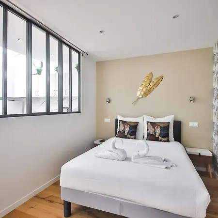 Ferienwohnung 2.Luxueux Duplex 6/8Pers/Full Equipped/Republique Paris Exterior foto